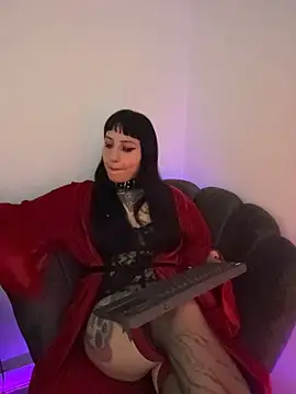 NyxNoire666 Adlı Modelin Web Kamerası Şovu