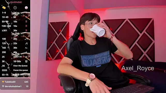 Axel_Royceのウェブカメラショー