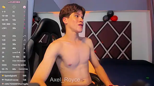 Show modela Axel_Royce na web-kameri