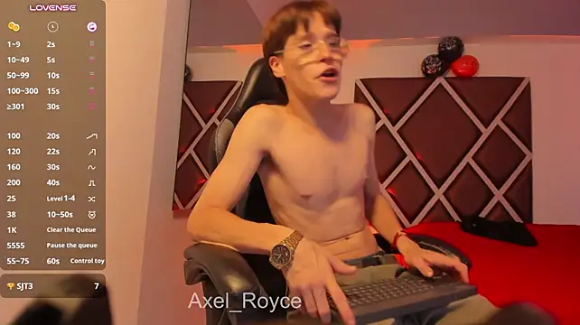 Axel_Royce – Kamerová šou