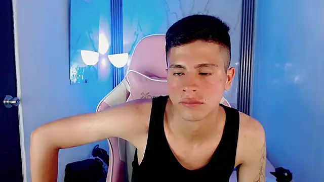 Show de Ascii_one na webcam