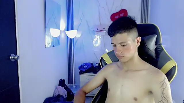 Show de Ascii_one na webcam