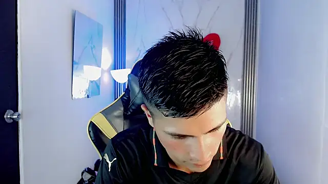 Show de Ascii_one na webcam