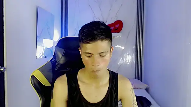 Show de Ascii_one na webcam