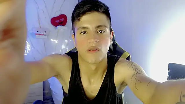 Show de Ascii_one na webcam