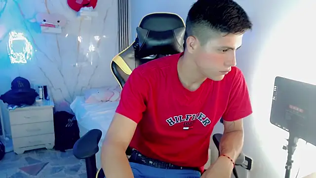 Show de Ascii_one na webcam