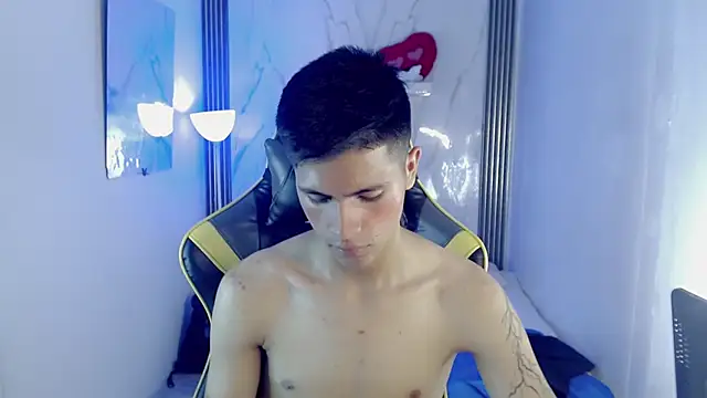 Show de Ascii_one na webcam