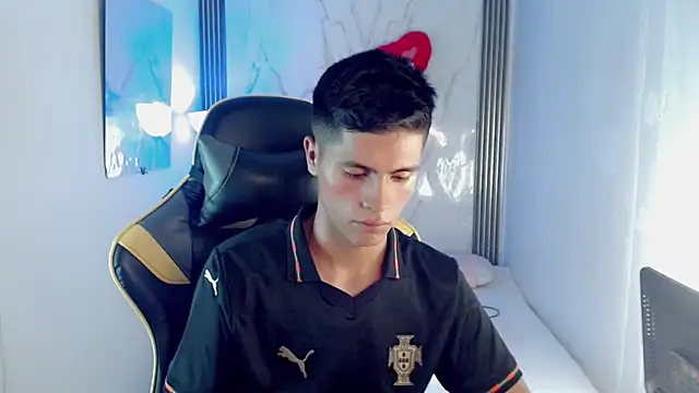 Show de Ascii_one na webcam