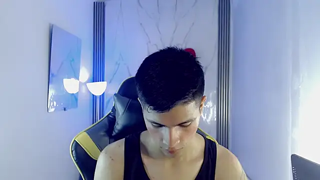 Show de Ascii_one na webcam