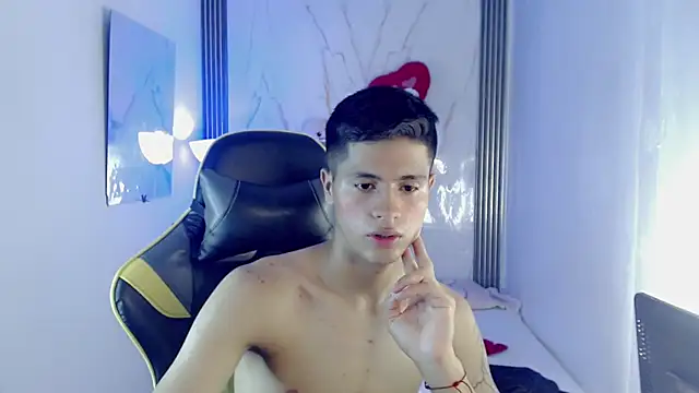 Show de Ascii_one na webcam