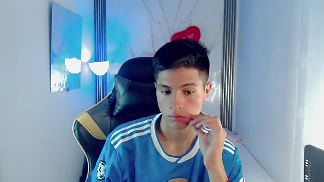 Show de Ascii_one na webcam