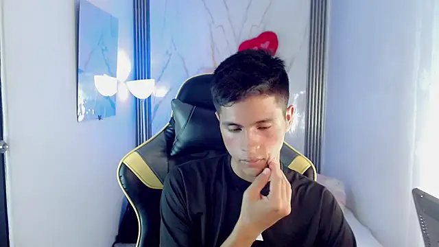 Show de Ascii_one na webcam