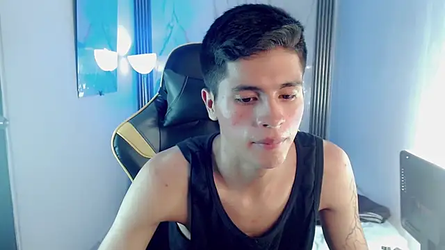Show de Ascii_one na webcam