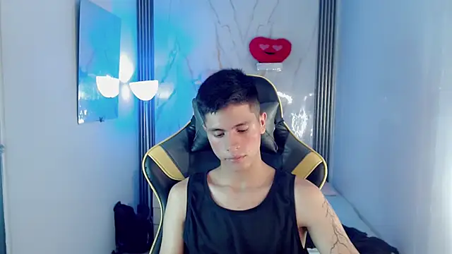 Show de Ascii_one na webcam