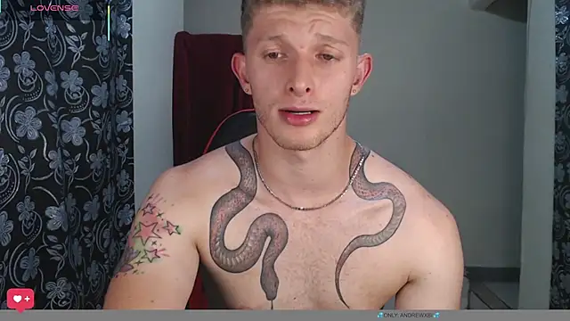 andrewxbii webcam show