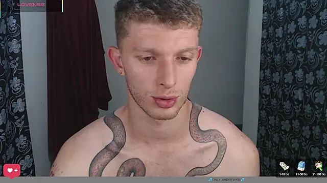 andrewxbii webcam show