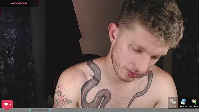 Webkamerová show andrewxbii
