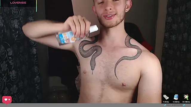 Webkamerová show andrewxbii