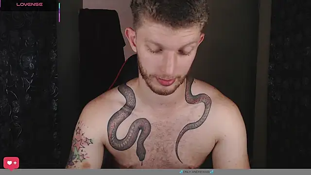 andrewxbii webcam show