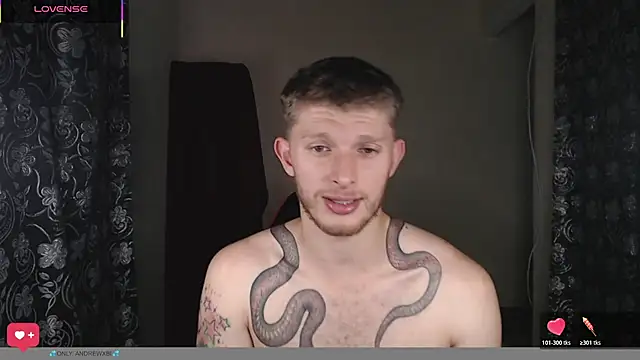 andrewxbii webcam show