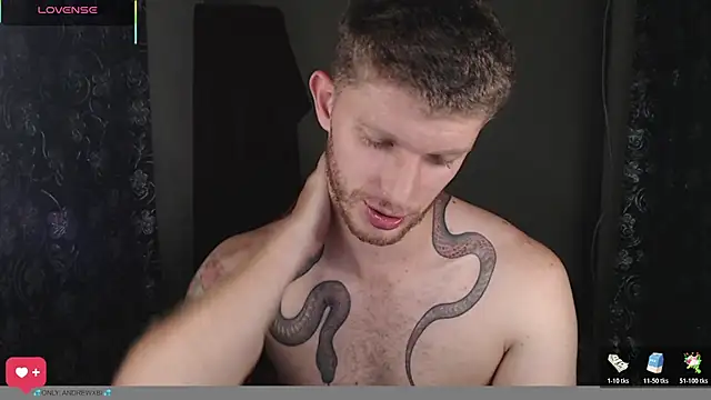 Webkamerová show andrewxbii