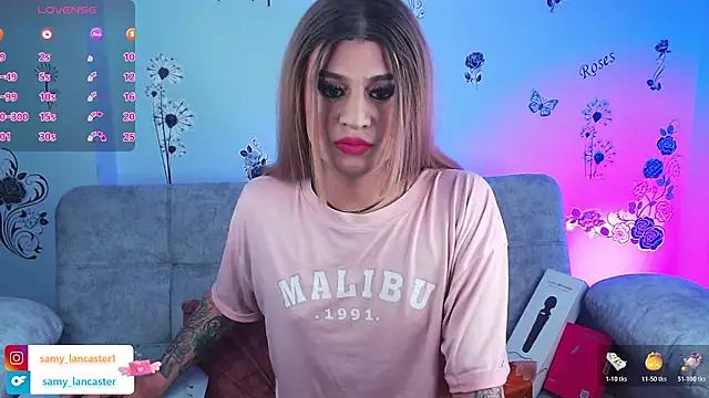samy_lancaster22: διαδικτυακό σόου στην κάμερα