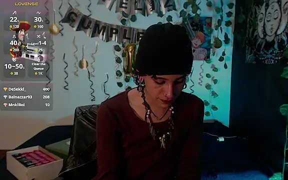 JohnnyJones_ Pertunjukan Webcam
