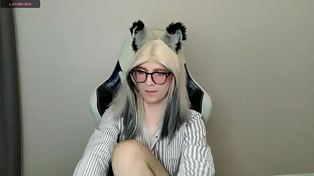 Show de FoxyPuff na webcam