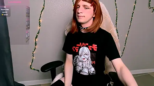 Show modela FoxyPuff na web-kameri