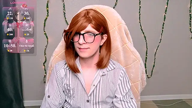 Show de FoxyPuff na webcam