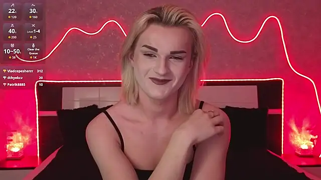 cutesexyblondeen Webbikameraesitys