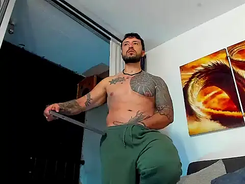 Dave_Max93 Adlı Modelin Web Kamerası Şovu