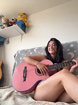 Show de MiaPolein na webcam