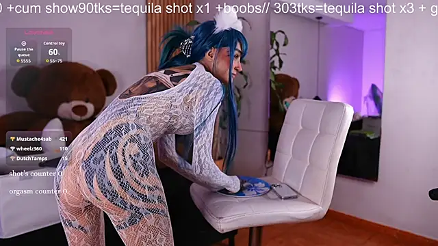 הופעת וובקאם של SugarLollyPop