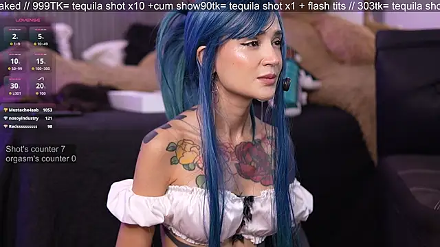 SugarLollyPop Show in webcam