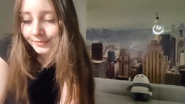 Show de EvaSoShy na webcam