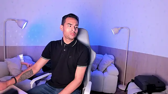 Show de axel_devil na webcam