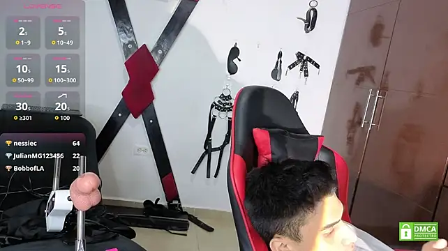Show modela EliteBoysLive na web-kameri