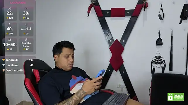 Show de EliteBoysLive na webcam