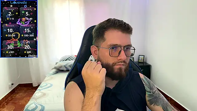 Show de Axelsterling_ na webcam