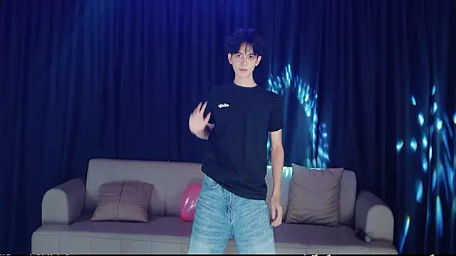 Show de TopBoy-001 na webcam