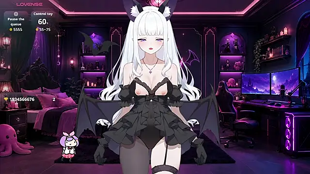 הופעת וובקאם של kaori_moon