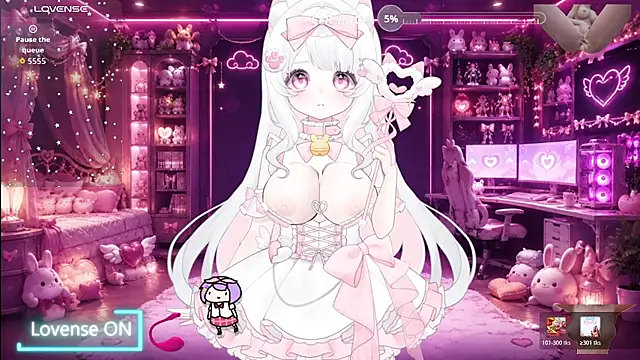 Show modela kaori_moon na web-kameri
