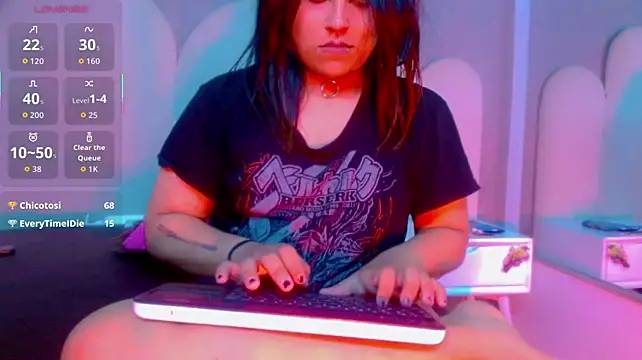 Show modela jessie_dark30 na web-kameri