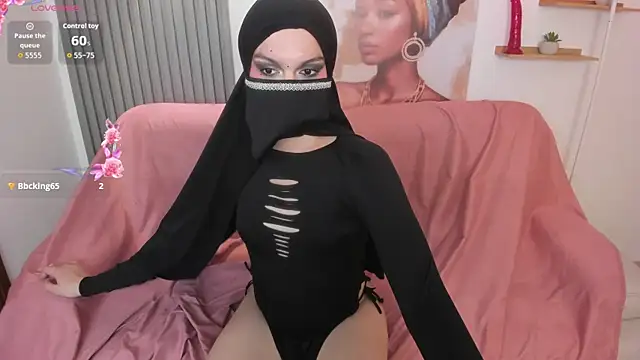 הופעת וובקאם של Candy_Noor