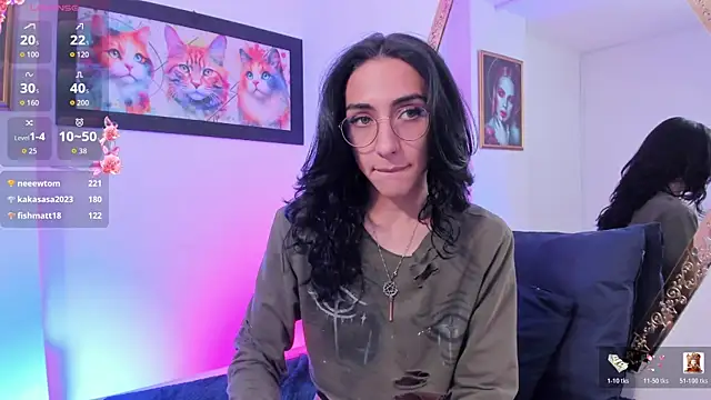 הופעת וובקאם של kali_666