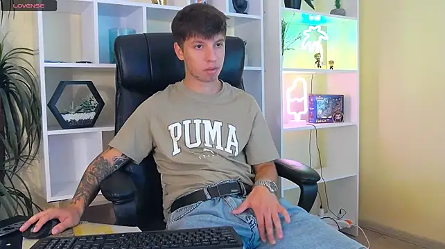 Show de ThomasEdisonn na webcam