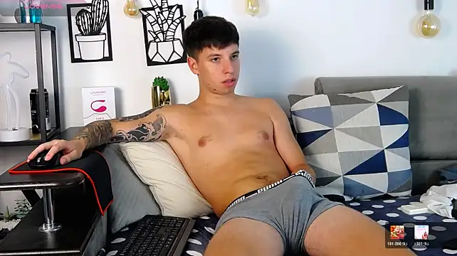 Show de ThomasEdisonn na webcam