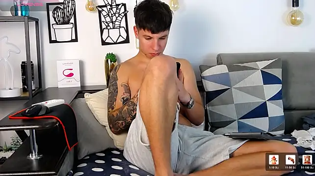 Show de ThomasEdisonn na webcam