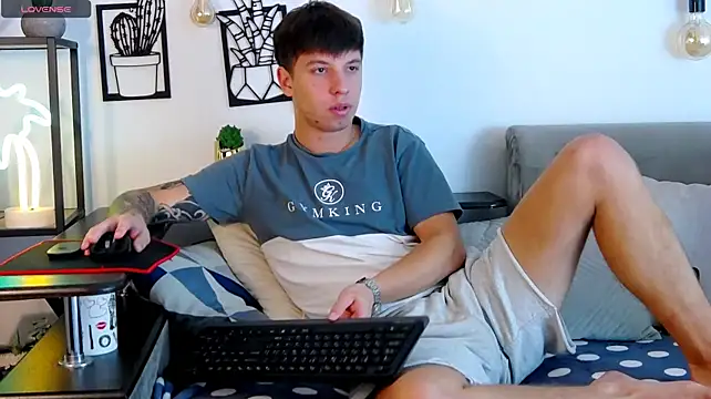 Show de ThomasEdisonn na webcam